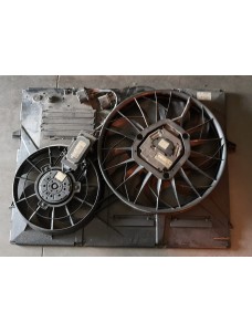 Jahutusradiaatori ventilaator Volkswagen Touareg 5.0 TDI V10 2002 Porsche Cayenne 7L0121203B 7L0959455