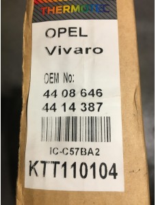 UUS Kliimaradiaator Opel Vivaro 2001- 4408646 4414387 KTT110104